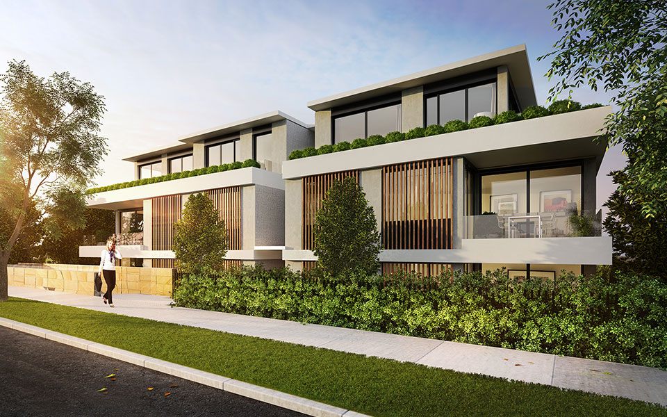 “Northcote” 32-34 Northcote Street, Naremburn - Front Exterior